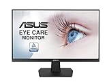 ASUS VA27EHE - Monitor de 27' FullHD (1920x1080, IPS, HDMI, D-Sub, 75Hz, 5ms, Adaptive-Sync, Antiparpadeo, Luz azul de baja intensidad, Sin marco), Negro