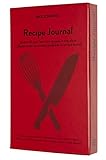 Moleskine - 食譜日記、主題筆記本 - 用於收集和整理食譜的精裝筆記本 - 大尺寸 13 x 21 公分 - 400 頁