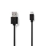 KnnX 28074 | Cable USB 2.0 | A Macho a Micro-B | Longitud: 5 Metros | Combinado de Carga y Transferencia de Datos para Smartphones Android