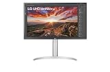 LG Ultrafine 27UP850N-W Monitor 4K 27' Panel IPS resolución UHD 4K (3840x2160), 5ms GtG 60Hz, HDR 400, DCI-P3 95%, AMD FreeSync, Inclinable, Altura Ajustable, Girable, USB-C (90W)