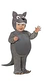 FIESTAS GUIRCA Disfraz de Lobo de Pijama Kigurumi Desigual para bebé tutone
