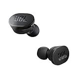 JBL TUNE 130NC TWS Auriculares inalámbricos In Ear True Wireless Bluetooth IPX4 con micrófono incorporado para música, deportes y llamadas, hasta 40h de batería, estuche de carga, negro