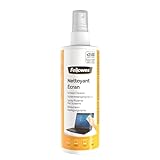 Fellowes Spray para Limpieza de Pantallas 250ml - Monitor/Portátil/iPad/Smartphone/Tablet - Sin Alcohol