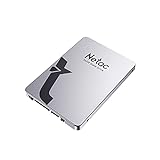 Netac Disco Duro SSD 512gb, SSD SATAIII 2,5'', SSD Interno para computadora portátil, Juego de Velocidad de actualización, Gris Plateado