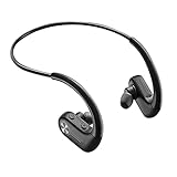CCHKFEI Auriculars Bluetooth per Executar MP3 de 32 GB de Memòria incorporada, Auriculars estèreo Esportius IP67 a Prova de Suor per Córrer, Gimnàs, Entrenament, música, Reproductor de MP3