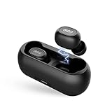 Auriculares Bluetooth, QCY T1C Auriculares Deportivos inalámbricos con Micrófonos, 25 Horas de reproducción, Impermeable Auriculares Estéreo In-Ear Bluetooth 5.0 con Caja de Carga Portátil