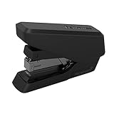 Fellowes LX860 EasyPress Stapler, Jam-Free, 40-Sheet Capacity, Half-Load, with Antibacterial Protection, Compatible with 24/6mm and 26/6mm Staples, Black