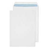 Blake 13896/50 PR Самозаклеивающиеся конверты для повседневного использования, белые, C4, 50 шт., 324 x 229 мм