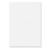 Blanco, A4 300 g/m² Papel de Colores Cartulina Carton, 50 hojas