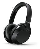 Philips Audio - Auriculares supraaurales (Hi-Res-Audio, Bluetooth, hasta 30 Horas de batería, función de Carga rápida, Color Negro)