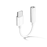 USB-C ຫາ 3,5mm Headphone Jack Adapter, Type C to 3,5mm Auxiliary Audio Cable Headphone Converter Compatible with Samsung S22/S21/S20, Pixel 6/6a, P50/Mate 40, OnePlus, ແລະອື່ນໆ