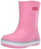 Crocs Crocband Rain Boot Kids, Botas de Agua Unisex Niños, Rosa (Pink Lemonade/Lavender 6qm), 30/31 EU