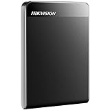HIKVISION Disco Duro Externo 1TB, Ultra Slim 2.5' Portable Hard Drive USB 3.0 HDD Storage Compatible para PC, Computadora de Escritorio, Computadora Portátil, Xbox, PS4 (Negro) HD-E30