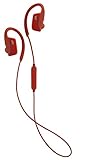 JVC HAEC30BTR Ae - Auriculares inalámbricos con Clip para Deportes, Color Rojo