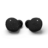 JAYS Auriculares Bluetooth inalámbricos - m-Seven - Negro/Negro - Earpods 38h de duración & con microfono
