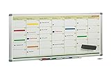 Faibo PLM - Pizarra de planificación mensual, 60 x 90 cm