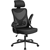 صندلی اداری ارگونومیک یاهی‌تک صندلی کار قابل تنظیم با بازو صندلی کار با پشت سری صندلی چرخشی مشکی