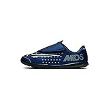 Nike JR Vapor 13 Club MDS IC PS (V), Botas de fútbol Unisex niño, Multicolor (Blue Void/Barely Volt/White/Black 401), 25 EU