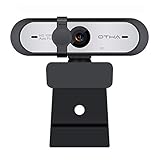 OTHA Webcam 1080p 60FPS con Micrófono de Enfoque Automático para OBS Live Streaming, Full HD PC Cámara Web con Corrección de Iluminación/Cobertura de privacidad USB Webcam
