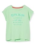 Pepe Jeans Jasmine Camiseta, Verde (Menthol 613), 2-3 años (Talla del Fabricante: 2) para Niñas