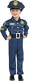 Rubies - Disfraz de policia para niño, talla 3-4 años (Rubies 510332-S)