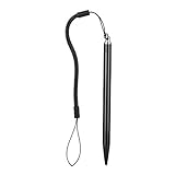 Spring Rope Stylus, Touch Screen Stylus, Universal Rugged Stylus for POS, PDA, Industrial PC, Car Navigator, MP4, MP5, Writing Pads(Black)