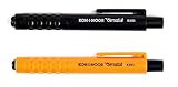 KOH-I-NOOR Mephisto 5301 - Plastični svinčnik brez šilčka - 2 kom., premer svinčnika 5,6 mm - ORANŽNA in ČRNA