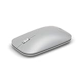 Microsoft Surface Mobile Mouse - Ratón (Ambidextro, Bluetooth, Platino)