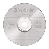 Verbatim 43480 - Pack de 10 CDs regrabables de 700 MB