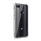 PaceBid Funda Xiaomi Mi 8 Lite, Carcasa Silicona Suave Protector TPU [Ultra-Delgado][Anti-Arañazos] Xiaomi Mi 8 Lite -Transparente
