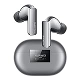 HUAWEI FreeBuds Pro 2, Auriculares inalámbricos Bluetooth, Devialet, Doble Altavoz, Voz cristalina, ANC Inteligente, Triple EQ Adaptivo, Doble conexión, Hi-Res Audio, Plata, 38 Meses de garantía