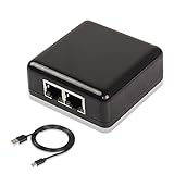 SinLoon RJ45 1 to 2 Gigabit Network Splitter,1000/100Mbps Ethernet Adapter ,with USB Power Port for Computer, hub, Switch, Router, ADSL, Set-Top Box, Digital TV, etc