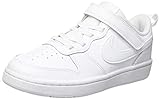 Nike Court Borough Low 2, Sneaker, White White White, 36 EU