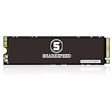 SSD 4TB M.2 NVMe PCIe Gen 4.0x4, SHARKSPEED M2 2280 Disco Duro Sólido Interno Compatible con PS5 Ordenadores de Escritorio y portátiles,Control térmico(4TB M.2 NVME)
