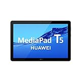 HUAWEI MediaPad T5 - Tablet de 10.1' FullHD (Wifi, RAM de 4GB, ROM de 64GB, Android 8.0, EMUI 8.0), Color Negro