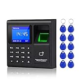 LUCINE 1.8 ນິ້ວ Biometric Fingerprint Attendance System Time Clock ອຸ​ປະ​ກອນ​ເອ​ເລັກ​ໂຕຣ​ນິກ F30