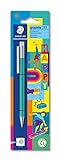 STAEDTLER Графитовый механический карандаш 777 Happy 0.5 мм в блистерной упаковке 1 шт., разные цвета