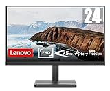 Lenovo L24e-30 - Monitor Gaming 23.8' FullHD (VA, 75Hz, 4ms, HDMI, VGA, FreeSync, Soporte para teléfono) Ajuste de inclinación - Negro