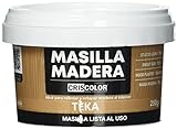 CRISCOLOR Masilla Madera Teka, ENVASE 250gr.