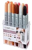 Copic Ciao - Lápices de maquillaje (12 unidades), tonos claros