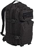 MIL-TEC Backpack US Assault Pack - Prerje me lazer SM - E zezë