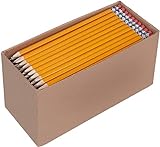 Amazon Basics - Lápices n.º 2 HB de madera, afilados, Pack de 150