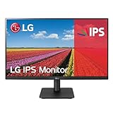 LG 24MP400-B - Monitor 24 pulgadas, IPS: 1920x1080, 250 cd/m², 1000:1, NTSC 72%, diag. 60.4cm, D-Sub x1, HDMI x1, Diseño Virtualmente sin Bordes, Inclinación Ajustable, Color Negro
