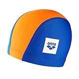 Arena Unix II jr Swim Caps, Juventud Unisex, Blue-Orange-Lightblue, TU