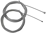 Set para reparación de Cable Bowden, Cable del Acelerador, Freno, Marchas y Embrague, Universal (2 x 2,5 m)