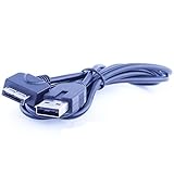REY Cable Cargador USB para PS Vita PSVita, Modelo PCH-1000, Color Negro