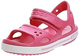 Crocs Crocband II Sandal PS K, Sandalias Unisex Niños, Rosa (Paradise Pink/Carnation), 34/35 EU