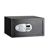 Amazon Basics - Caja fuerte (28 l), color negro