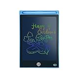 Tableta De Escritura LCD - Tableta De Escritura para Niños 8.5 Pulgadas Tableta De Escritura Tableta Escritura LCD para El Hogar Escritura LCD Color De Dibujo Tableta De Escritura De Dibujo (Azul)