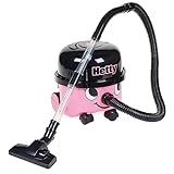 Casdon Hetty Vacuum Cleaner, Pink Toy Vacuum Cleaner For Children Aged 3+, Looks and Works Just Like The Real Thing!